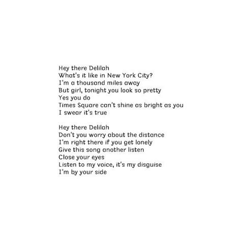 lyrics to hey there delilah|hey there delilah dirty lyrics.